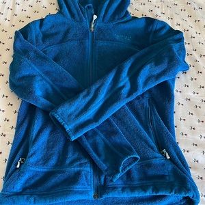 Mountain Hardware Royal Blue Light Fleece Zipup